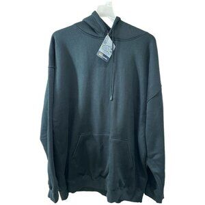 Empire Bigland Clothing Collection Mens Size 4XL Black Pullover Hoodie Y2K NEW